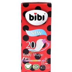 BIBI  Body Shape Deo Ежедневные прокладки 20шт.
