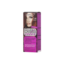 Краска стойкая с витаминами для волос серии "Belita сolor" № 7.44 Медный