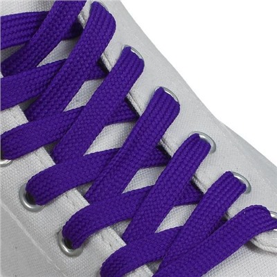 Шнурки для обуви плоские цветные 100см, 2 шт