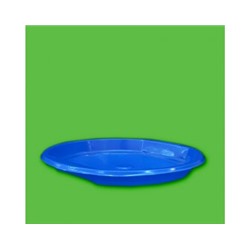 Тарелка десертная Д=170мм Синяя  Европак (2800/100)