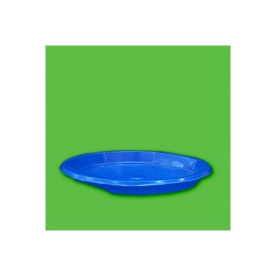 Тарелка десертная Д=170мм Синяя  Европак (2800/100)