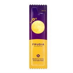 Ночная маска для лица с черникой и медом Frudia Blueberry Honey Overnight Mask (саше 5 мл)