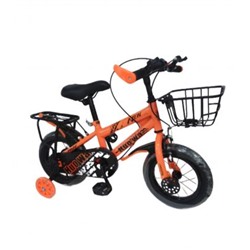 Велосипед детский 12 дюймов 2-4 года цвет: красный,синий,оранжевый