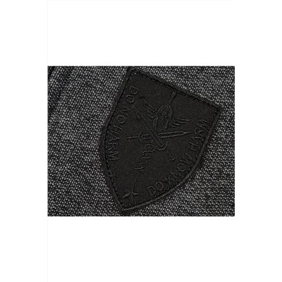 Бомбер (куртка) UD 1353 черн/беж
