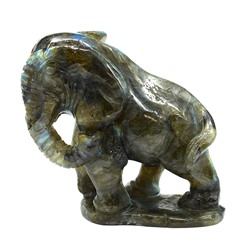 Фигурка из камня лабрадор Слон.