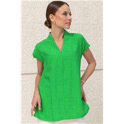 Женская блузка зелёного цвета