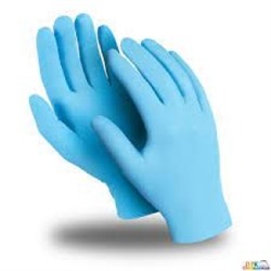 Перчатки нитриловые текстур. на пальцах Стандарт ХL голубые (100шт=50пар) SEMP004N