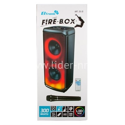 Колонка 06" (20-31 FIRE BOX 300) динамик 2шт/6.5" ELTRONIC с TWS                  
                                          
                                -10%