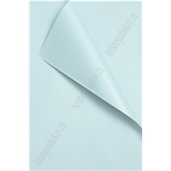 Пленка для цветов 58*58 см (20 листов) SF-7068, голубой №131