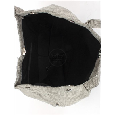 Сумка женская текстиль LIU-01-mpl,  1 отд  (без молнии),  вельвет серый 247851
