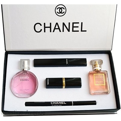 Подарочный набор Chanel  5 в 1