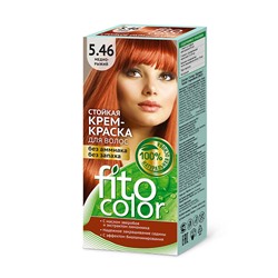 Cтойкая крем-краска для волос серии «Fitocolor», тон 5.46 медно-рыжий 115мл