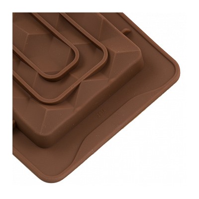 Форма силиконовая для шоколада "Гексагон" 19*10см