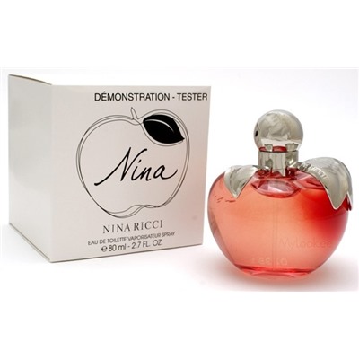 NINA RICCI  NINA 80ml edt (яблоко)  M~ БЕЗ УПАКОВКИ