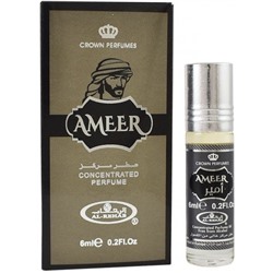 Al-Rehab Concentrated Perfume AMEER (Мужские масляные арабские духи АМИР (Принц), Аль-Рехаб), 6 мл.
