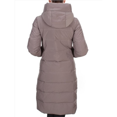 2189 BROWN Пальто зимнее женское OLAYEETE (200 гр. холлофайбера) размер 48