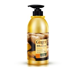 SALE!Шампунь с экстрактом имбиря Bioaqua Ginger Hair Shampoo 400 мл