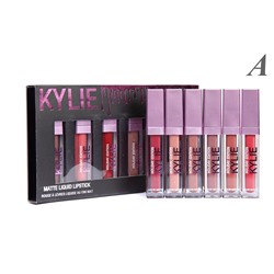 Блеск Kylie - Matte Liquid Lipstick феолет-я уп. (6шт.) A
