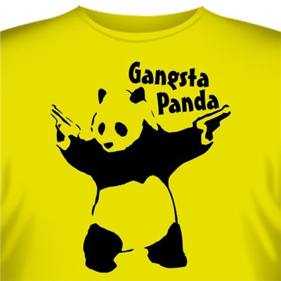 Футболка "Gangsta Panda"