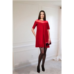 Talia fashion Пл-080 красный, Платье