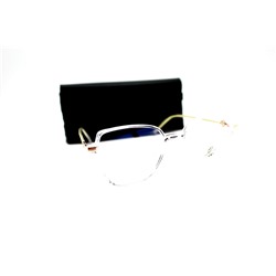 Компьютерные очки c футляром - CLAZIANO 8941 белый прозрачный