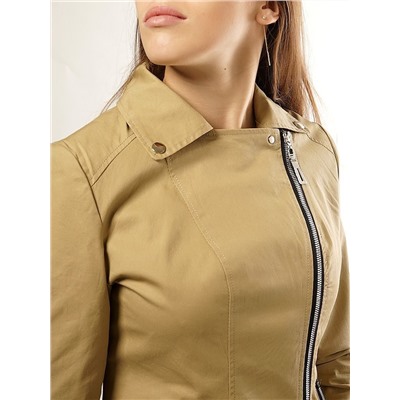 102 Куртка женская демисезонная (51% хлопок, 49% полиэстер) размер S (42 российский)