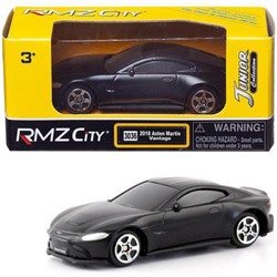 Модель-игрушка JUNIOR 1:64 RMZ City Aston Martin Vantage 2018 (металл, черная матовая, в коробке, от 3 лет 344036SM, (UNI-FORTUNE TOYS INDUSTRIAL LTD)