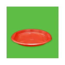 Тарелка десертная Д=170мм Красная   Европак (2800/100)