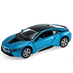 Kinsmart. Модель арт.КТ5379/2 "BMW i8" 1:36 (синяя) инерц.