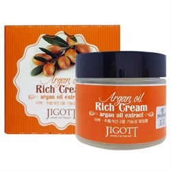 Крем для лица Jigott Argan Rich Cream  с маслом арганы