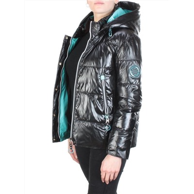 8262 BLACK Куртка демисезонная женская BAOFANI (100 гр. синтепон) размер 48
