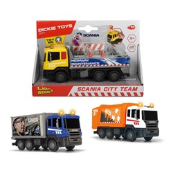 Dickie toys.Городская техника "Scania кабина die-cast" 17см арт.3742011