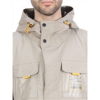 A10 BEIGE Куртка мужская демисезонная FASHION (100% полиэстер) размер M- 40 российский