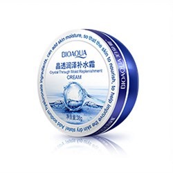 Крем для лица  Bioaqua Crystal Through Moist Replenishment Cream, 38 g с гиалуроновой кислотой