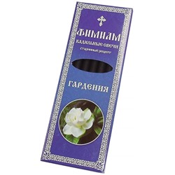 Фимиам кадильные свечи ГАРДЕНИЯ, 7 палочек + 1 гипсовая подставка