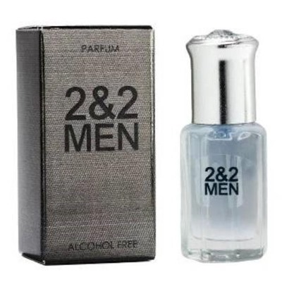 Масло парфюм.- ролл  6ml  муж. 2&2 MEN