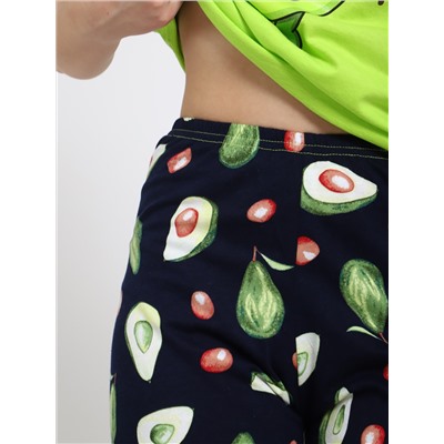 Пижама "Настроение" авокадо зеленый