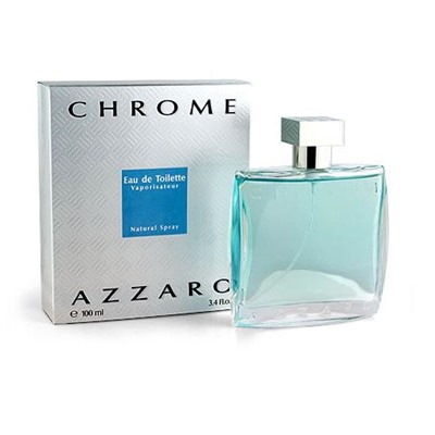 AZZARO CHROME men set (100edt 200ml shampoo)