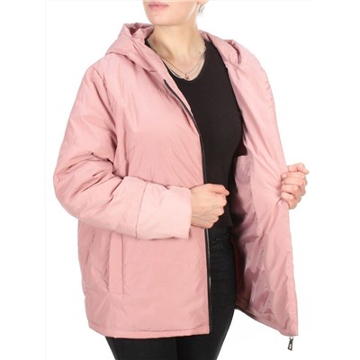 9356 PINK Куртка демисезонная женская RIKA (100 гр. синтепон) размер 52 российский