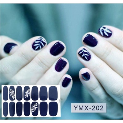 Наклейки для ногтей YMX2-6 Заказ от 3-х шт