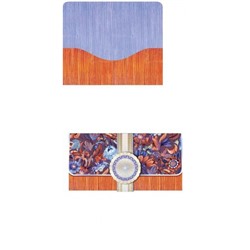 5ВЛ044 Цветы (конверт для денег, фольга, элемент декора), (АВ-Принт)