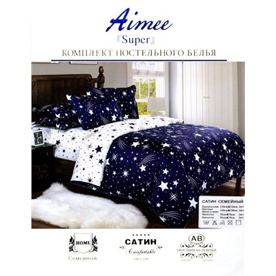 AB H116 Комплект семейного постельного белья AIMEE AB