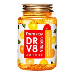 Farm Stay Сыворотка для лица с витаминами / Dr-V8 Vitamin Ampoule, 250 мл