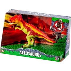 Dino World. Фигурка динозавра "Аллозавр" 16 см арт.1374171