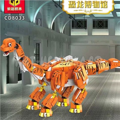 Конструктор Динозавр-Робот 2в1 606 дет. CD8033, CD8033