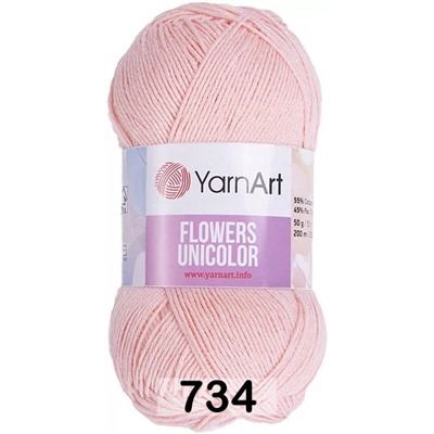 Пряжа Yarnart Flowers Unicolor