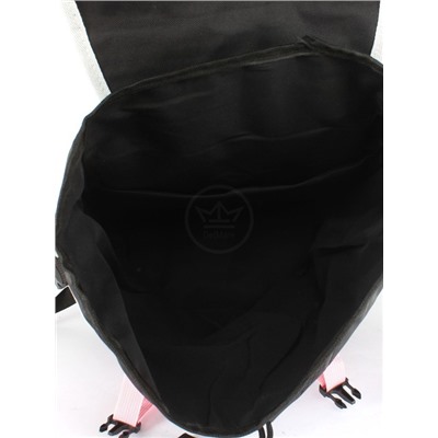 Рюкзак жен текстиль MC-9077,  1отд,  3внеш,  внут/карм. синий/серый 254933