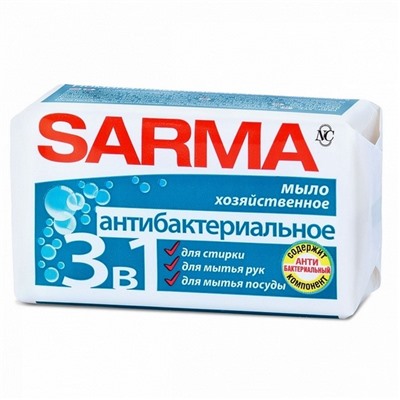 Мыло Сарма 140гр. С антибактериальным эффектом  11148