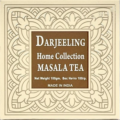 DARJEELING Home collection, MASALA TEA, Bharat Bazaar (ДАРДЖИЛИНГ Домашняя Коллекция, МАСАЛА ЧАЙ, Бхарат Базар), 100 г.