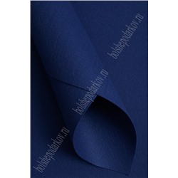Фетр жесткий 1,2 мм, Корея Solitone 40*55 см (5 шт) темно-синий №856